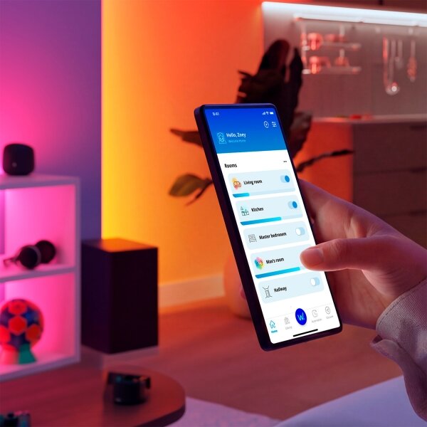 Philips - SADA 2x LED RGBIC Stmívat. svítidlo SMART GRADIENT LED/8W/230V Wi-Fi
