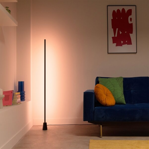 Philips -LED RGBIC Stmívat.stojací lampa GRADIENT LED/9,7W/230V 2200-6500K Wi-Fi