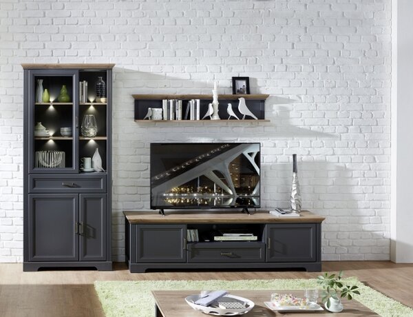 Nábytek do obývacího pokoje a jídelny JASPER graphit "dining room V."