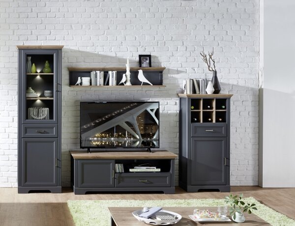 Nábytek do obývacího pokoje a jídelny JASPER graphit "dining room III."