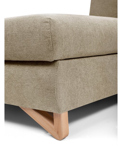 Rohová sedací souprava Aveley (béžová) (L). Akce -25%