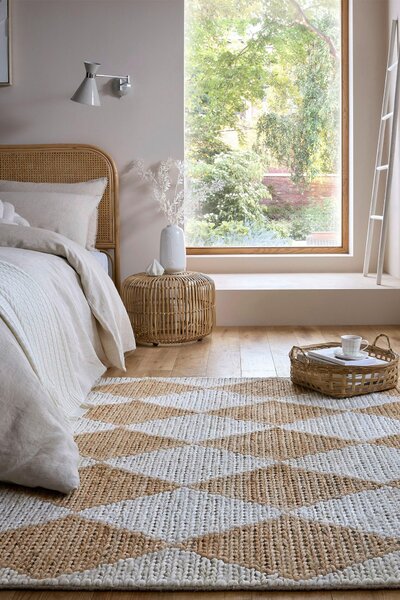 RUČNĚ TKANÝ KOBEREC, 160/230 cm béžová Flair Rugs - Online Only koberce & rohožky, Online Only