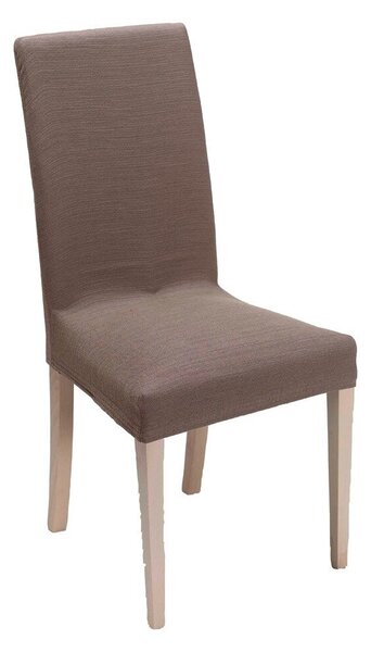 Blancheporte Pružný jednobarevný potah na židli, sedák nebo sedák + opěrka hnědošedá sedák