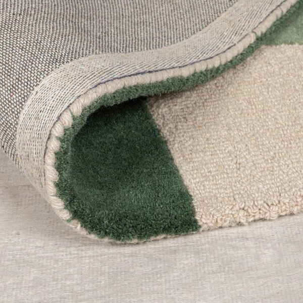 VLNĚNÝ KOBEREC, 120/170 cm modrá, zelená Flair Rugs - Online Only koberce & rohožky, Online Only