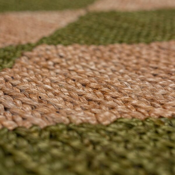 RUČNĚ TKANÝ KOBEREC, 120/170 cm zelená Flair Rugs - Online Only koberce & rohožky, Online Only