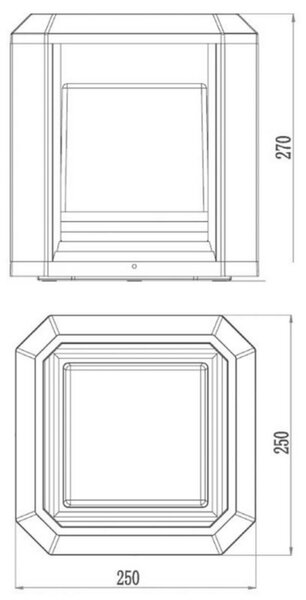 Deko-Light KapegoLED stojací svítidlo Bootis II 220-240V AC/50-60Hz 21,00 W 3000 K 1100 lm 250 mm tmavěšedá 733027