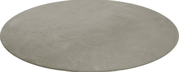 Tectake Koberec s krátkým vlasem Soft Zone - Ø 120 cm, písková