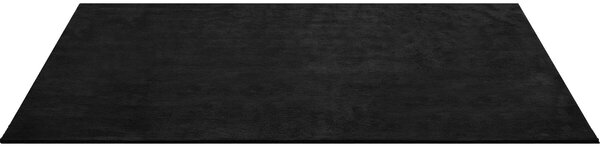 Tectake Koberec s krátkým vlasem Soft Zone - 120 x 170 cm, černá