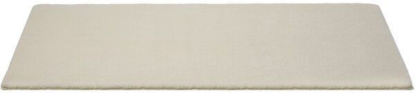 Tectake Koberec s krátkým vlasem Soft Zone - 80 x 150 cm, béžová