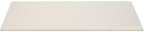 Tectake Koberec s krátkým vlasem Soft Zone - 60 x 110 cm, krémová