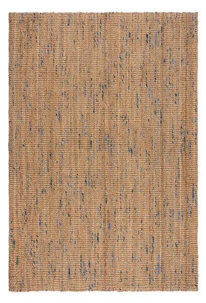 RUČNĚ TKANÝ KOBEREC, 120/170 cm modrá, přírodní barvy Flair Rugs - Online Only koberce & rohožky, Online Only