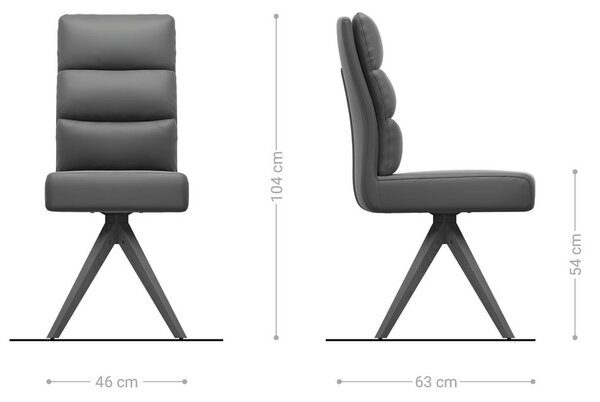 DELIFE Jídelní židle Pela-Flex strukturovaná látka Měkký šedá dřevěná podnož hranatá přírodní 180° otočná taštičkové pružiny