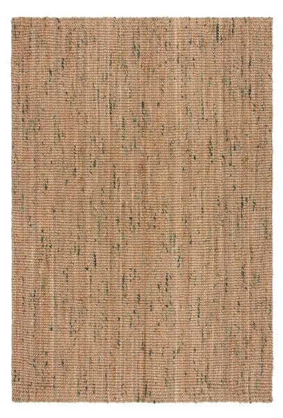 RUČNĚ TKANÝ KOBEREC, 120/170 cm zelená, přírodní barvy Flair Rugs - Online Only koberce & rohožky, Online Only