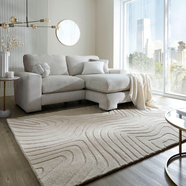 VLNĚNÝ KOBEREC, 160/230 cm přírodní barvy Flair Rugs - Online Only koberce & rohožky, Online Only
