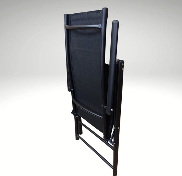 Vikio Zahradní set 205x90 pro 8 osob V138 černá
