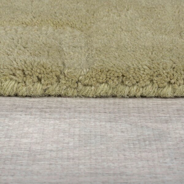 VLNĚNÝ KOBEREC, 160/160 cm zelená Flair Rugs - Online Only koberce & rohožky, Online Only