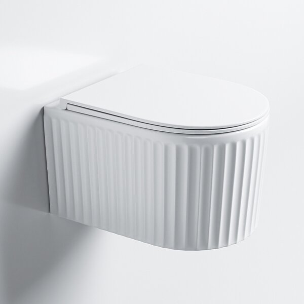 BPS-koupelny Podomítkový modul Geberit DuoFix s WC mísou LA-WH-RIM-03 + ovládací tlačítko Delta 50 černá lesk