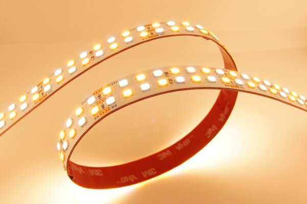 20 + 20 W/m CCT LED pásek, PROFI, DOUBLE, 14mm, 288LED/m, 24VDC, CRI>95, 1800-6500K, IP20