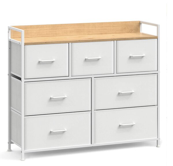 Komoda se zásuvkovými boxy FLEXIRO 98x85 cm, krémová