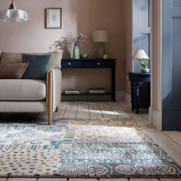 VLNĚNÝ KOBEREC, 120/170 cm modrá Flair Rugs - Online Only koberce & rohožky, Online Only