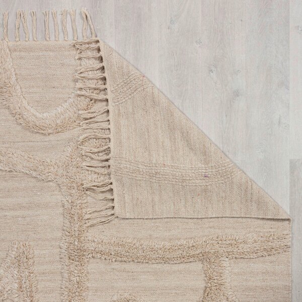 VLNĚNÝ KOBEREC, 120/170 cm přírodní barvy Flair Rugs - Online Only koberce & rohožky, Online Only