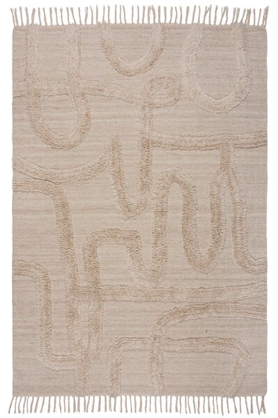 VLNĚNÝ KOBEREC, 120/170 cm přírodní barvy Flair Rugs - Online Only koberce & rohožky, Online Only