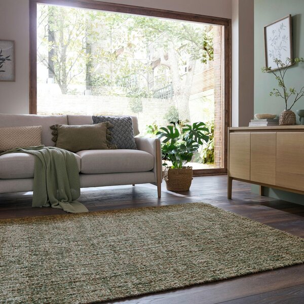 VLNĚNÝ KOBEREC, 120/170 cm zelená Flair Rugs - Online Only koberce & rohožky, Online Only
