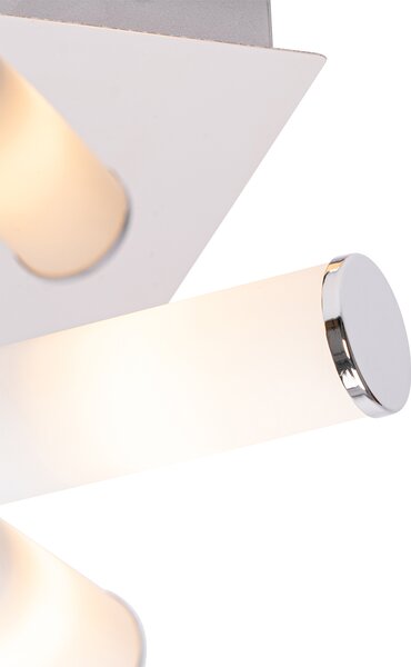 Moderní stropní lampa do koupelny chrom 4-světlo IP44 - Bath