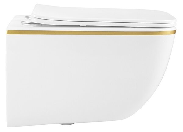 BPS-koupelny Podomítkový modul Geberit DuoFix s WC mísou YU-WH-TR-03 + ovládací tlačítko Delta 01 bílá