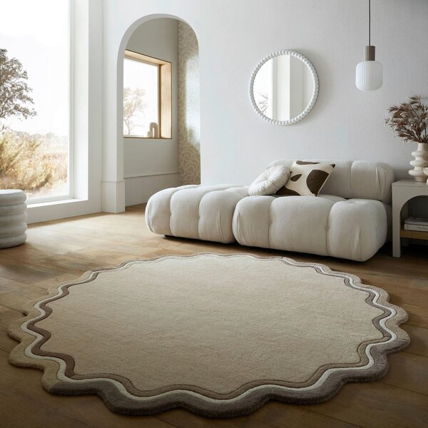 VLNĚNÝ KOBEREC, 180 cm přírodní barvy Flair Rugs - Online Only koberce & rohožky, Online Only