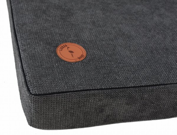 Lauren Design Ortopedická matrace pro psy Hector, grafit Velikost: M - 70 x 60 cm
