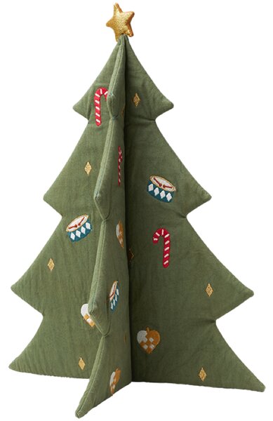 Fabelab Vyšívaný vánoční stromeček Soft Tree - Green FB124