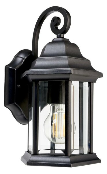 Deko-Light nástěnné přisazené svítidlo Saiph 220-240V AC/50-60Hz E27 1x max. 60,00 W 170 černá 341244