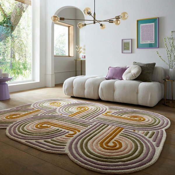 VLNĚNÝ KOBEREC, 140/200 cm zelená Flair Rugs - Online Only koberce & rohožky, Online Only
