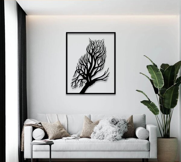 Vsepropejska Strom života sova dekorace na zeď Rozměr (cm): 40 x 31, Dekor: Černá