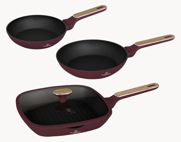 Sada pánví s nepřilnavým povrchem Leonardo Nordic Collection, 3 díly