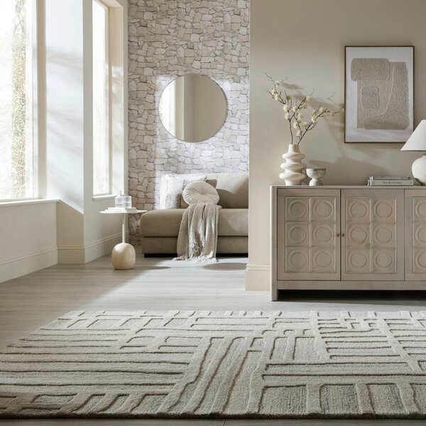 VLNĚNÝ KOBEREC, 140/200 cm přírodní barvy Flair Rugs - Online Only koberce & rohožky, Online Only