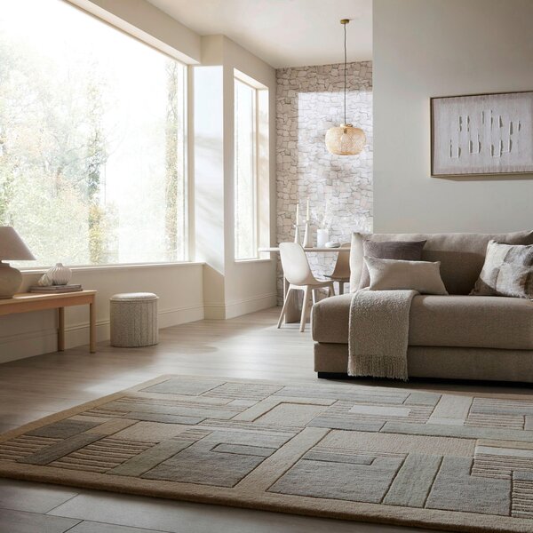 VLNĚNÝ KOBEREC, 140/200 cm přírodní barvy Flair Rugs - Online Only koberce & rohožky, Online Only