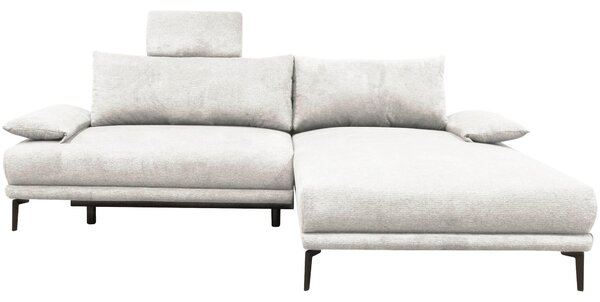 ROHOVÁ SEDAČKA, textil, bílá MID.YOU - Sedací soupravy, Online Only