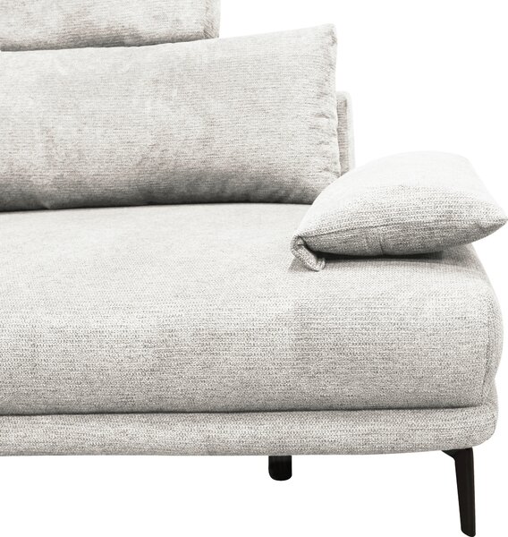 ROHOVÁ SEDAČKA, textil, bílá MID.YOU - Sedací soupravy, Online Only