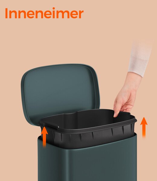 KOŠ NA ODPADKY 30 l - Online Only domácnost & úklid, Online Only