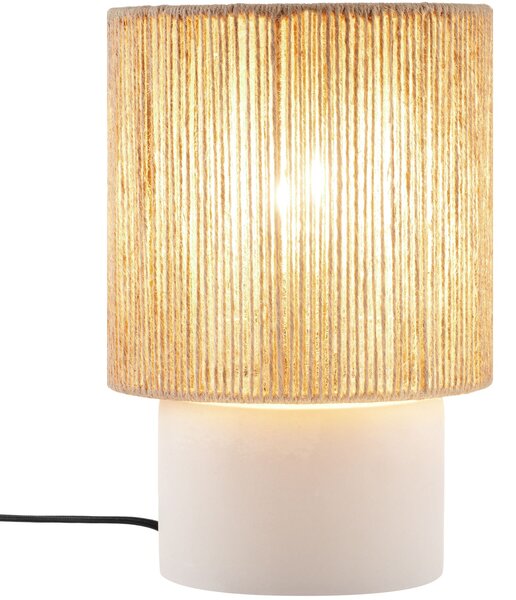 Tectake Stolní lampa Klea z juty v boho stylu, 60W - přírodní