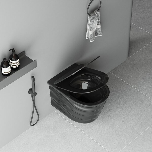 BPS-koupelny Podomítkový modul Geberit DuoFix s WC mísou SL-BL-RIM-03 + ovládací tlačítko Delta 50 chrom