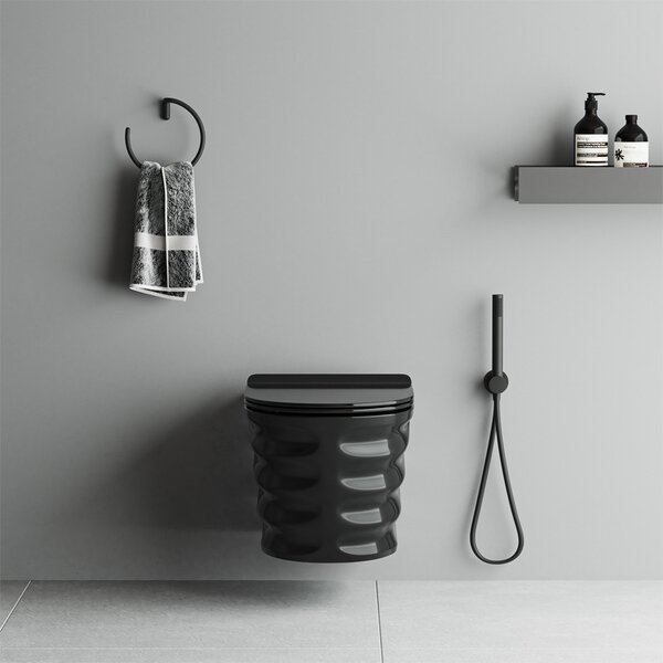 BPS-koupelny Podomítkový modul Geberit DuoFix s WC mísou SL-BL-RIM-03 + ovládací tlačítko Delta 50 chrom