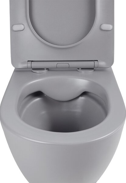 BPS-koupelny Podomítkový modul Geberit DuoFix s WC mísou MU-MTGR-RIM-03 + ovládací tlačítko Delta 01 chrom