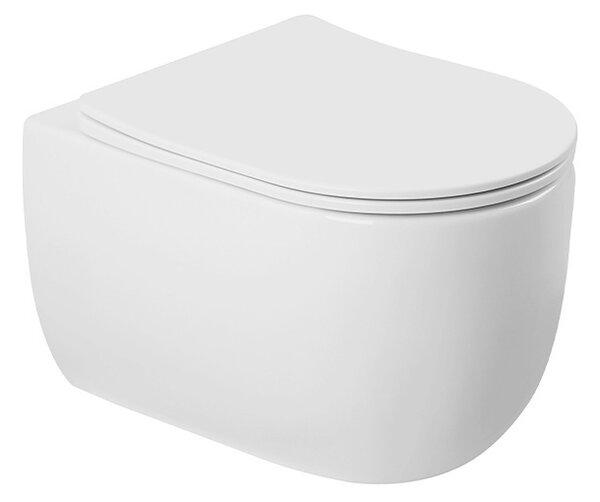 BPS-koupelny Podomítkový modul Geberit DuoFix s WC mísou LE-WH-TR-03 + ovládací tlačítko Delta 50 chrom