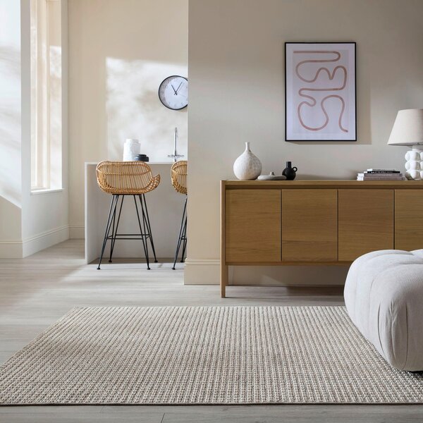 TKANÝ KOBEREC, 140/194 cm šedá Flair Rugs - Online Only koberce & rohožky, Online Only