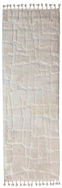 KOBEREC S VYSOKÝM VLASEM, 80/300 cm krémová Flair Rugs - Online Only koberce & rohožky, Online Only