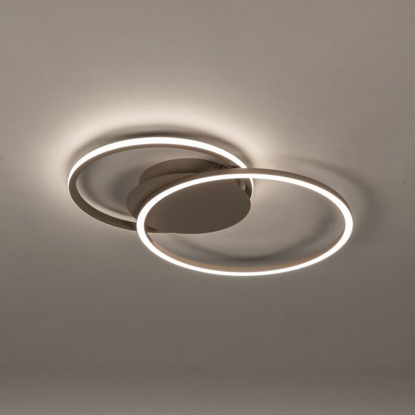 Stropní stmívatelné LED svítidlo Omega 540 Dark Taupe (LMD)
