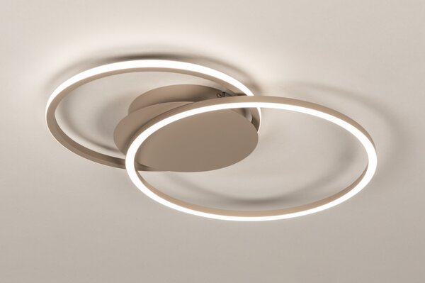 Stropní stmívatelné LED svítidlo Omega 540 Dark Taupe (LMD)